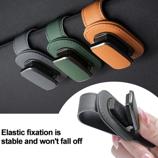 Car Eyeglass Storage Clip Sun Visor