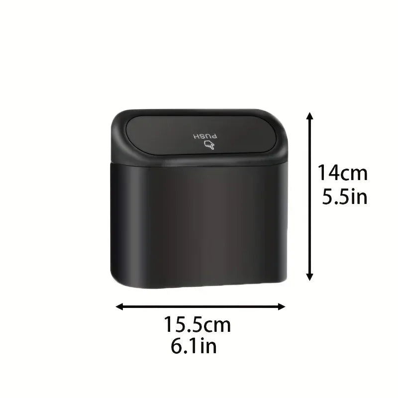 3Pcs Car Trash Can (with Lid) Contains 60 (300) Garbage Bags